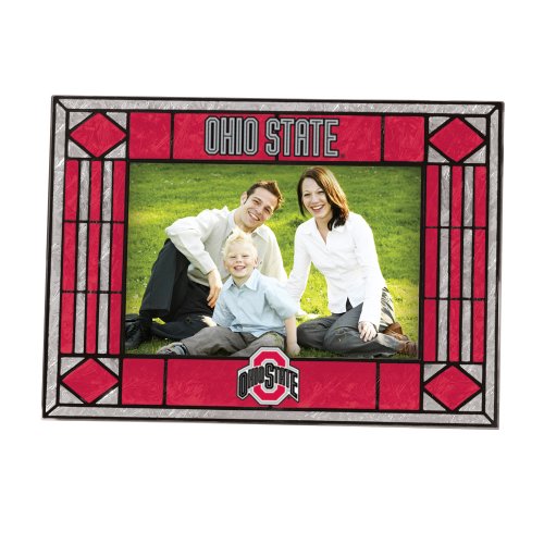 Ohio State Art Glass Horizontal Frame