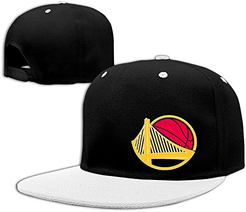 Hotboy19 Detroit Golden State Sport Logo Mix Hip Hop Baseball Cap Adjustable Flat Bill Hat White