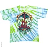 Parking Lot Give Peace A Chance Tie-Dye T-Shirt