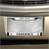 San Jose Sharks Chrome License Plate Frame