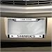 San Jose Sharks Chrome License Plate Frame