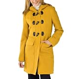 Merona&Acirc;&reg; Women's Long Wool Jacket with Toggle Buttons - Yellow L