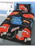 from Linens Limited Disney Cars Drift Duvet Cover Set, Multi, Single