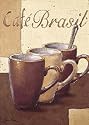 Art Poster Print - Cafe Brasil - Artist: Bjorn Baar - Poster Size: 12 X 16 inches
