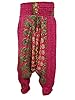 Harem Pant Pink Mandala Print Hippie Gypsy Bellydance Jumpsuit Romper Trousers