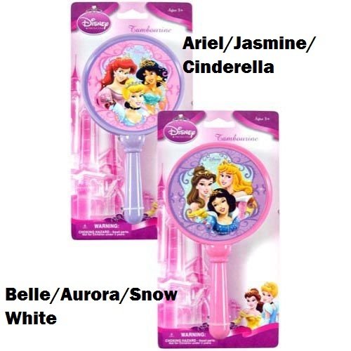 Disney Princess Tambourine (Ariel/Jasmine/Cinderella)
