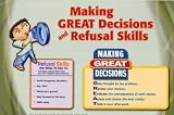Great Decisions  Refusal Skills (Educational Chart) Framed Art Poster Print - 24 X 36