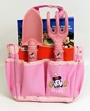 Disney's Minnie Mouse. Childrens Garden Tote Bag with Hand Tools. (pink)
