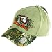 NWT "BIKES AND BEER", FISHING / DEER HUNTING, BOTTLE CAP OPENER * GREEN & CAMO, CAP / HAT * Medium / Large