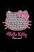 HUGE LAMINATED / ENCAPSULATED Cartoon Tv Cute Hello Kitty Bling POSTER measures 36 x 24 inches (91.5 x 61cm)
