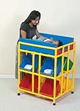 IMAGE OF Children's Factory Portable Blue Vinyl Changer