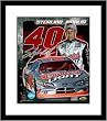 Sterling Marlin NASCAR Auto Racing Framed 8x10 Photograph Signature Series Collage
