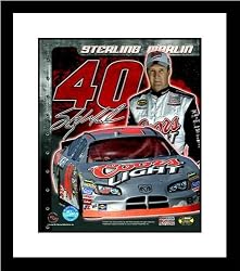 Sterling Marlin NASCAR Auto Racing Framed 8x10 Photograph Signature Series Collage