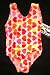 Girls 1 PC U-Back Pink/Orange/Yellow Hearts