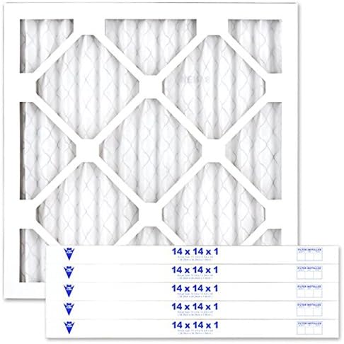 14" X 14" X 1" MERV 8 Pleated Furnace Filter, 6-Pack