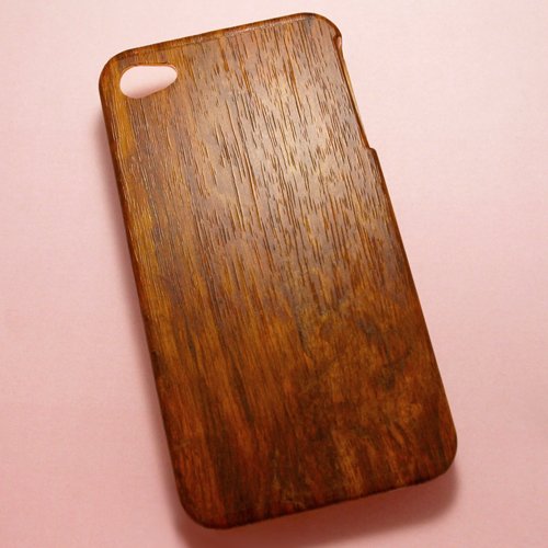 iPhone 4 デコケース WOOD / アンティーク