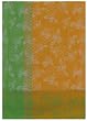 100% Cotton Jacquard Honeybees Mustard Yellow Dishtowel 18" X 28" Set / 6