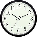 La Crosse Technology WT-3143A  14-Inch Atomic Wall Clock, Black