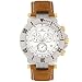 Klaus Kobec Challenger CH3 Stainless Steel Diamond Dial and Tan Leather Strap  Gents Watch