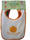 Cutie Pie Holiday Baby Bibs 10/pk