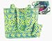 Maggi B French Country Kiwi Blossom Quilted Cotton Day Tote