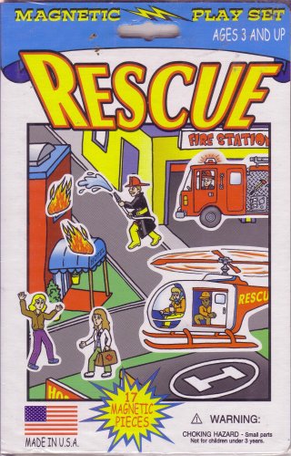 Rescue: Magnetic Play Set