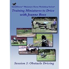 Training Miniature Horses to Drive: Disk 3-Obstacle Driving