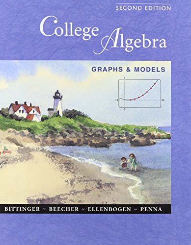 Supplement: College Algebra: Graphs and Models Plus Mymathlab Student Starter Kit - College Algebra: Graphs and Models with Graphing Calculator Manual 2/E