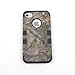 JUSTING@Triple Layer Hybrid Real Tree Camo Hybrid Hard Case Cover for iPhone 5/5S (black)