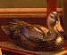 Reclusive Gentleman Black Duck Wood Carving