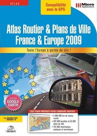 Atlas Routier & Plans de Ville - France & Europe 2009