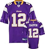 Percy Harvin Purple Reebok NFL Replica Minnesota Vikings Youth Jersey
