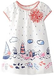 Girls General Print Polyester/Rayon Maxi Dress 