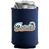 Miami Dolphins Navy Blue Collapsible Can Coolie by Football Fanatics