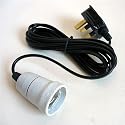 Reptile Vivarium Ceramic Bulb Lamp Heater Holder ES (E27 1" 25mm)