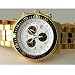 Eric Edelhausen "Apex" Men's Gold Plated Dress Chronograph with Day and Date image 3