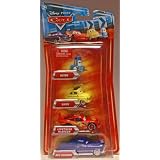 Disney/PixarCARSMovieExclusive155DieCast4PackGuido,Luigi,LightningMcQueenDocHudson