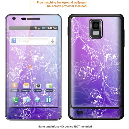 Protective Decal Skin STICKER for AT&T Samsung Infuse 4G case cover Infuse-170