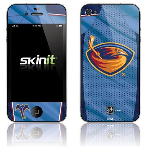 Skinit Atlanta Thrashers Home Jersey Vinyl Skin for Apple iPhone 4 4S