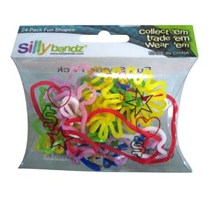 Silly Bandz Basic Shapes - 24 Pack