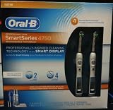 Oral-B Professional Care SmartSeries 4750 Special Edition Two Handle Pack w/ 4 Brush Heads & Travel Case