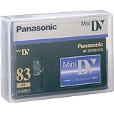 Panasonic 83/55 Minute Professional Quality Mini-DV Digital Tape.
