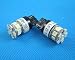 L101-高輝度3チップ１3連SMD LED ホワイト/Ｔ20 シングル 2個set