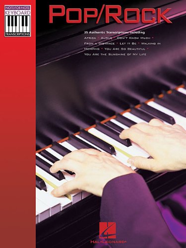 Pop/Rock: Note-for-Note Keyboard Transcriptions