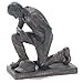 Dicksons Through Christ Praying Baseball 5 inch Grey Resin Stone Table Top Figurine