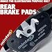 MDB1552 REAR MINTEX BRAKE PADS Maserati Ghibli 2.8 95-98