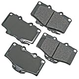 Akebono ACT611 ProACT Ultra-Premium Ceramic Brake Pad Set by Akebono
