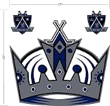 Los Angeles Kings Wallmarx Large Wall Decal