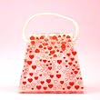 Caramel Heart Gift Bag