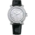 Chopard Women's Happy Sport Diamond Gold Watch #277480-1001